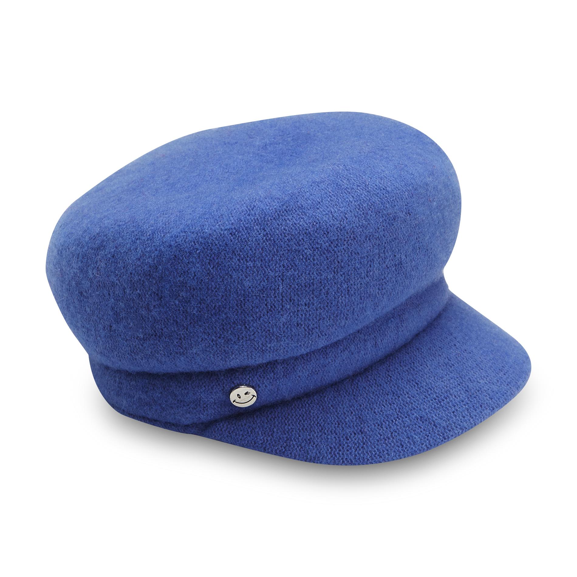 Joe Boxer Junior's Wool Blend Cabbie Hat