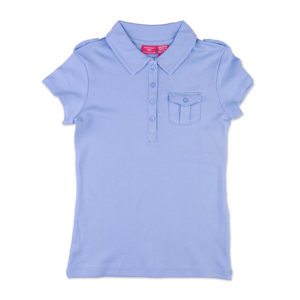 Dockers Girl's Pocket Polo Shirt
