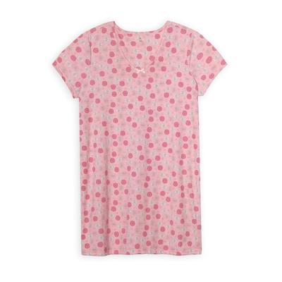 Pink K Women's Plus Short-Sleeve Dorm Shirt - Clearance