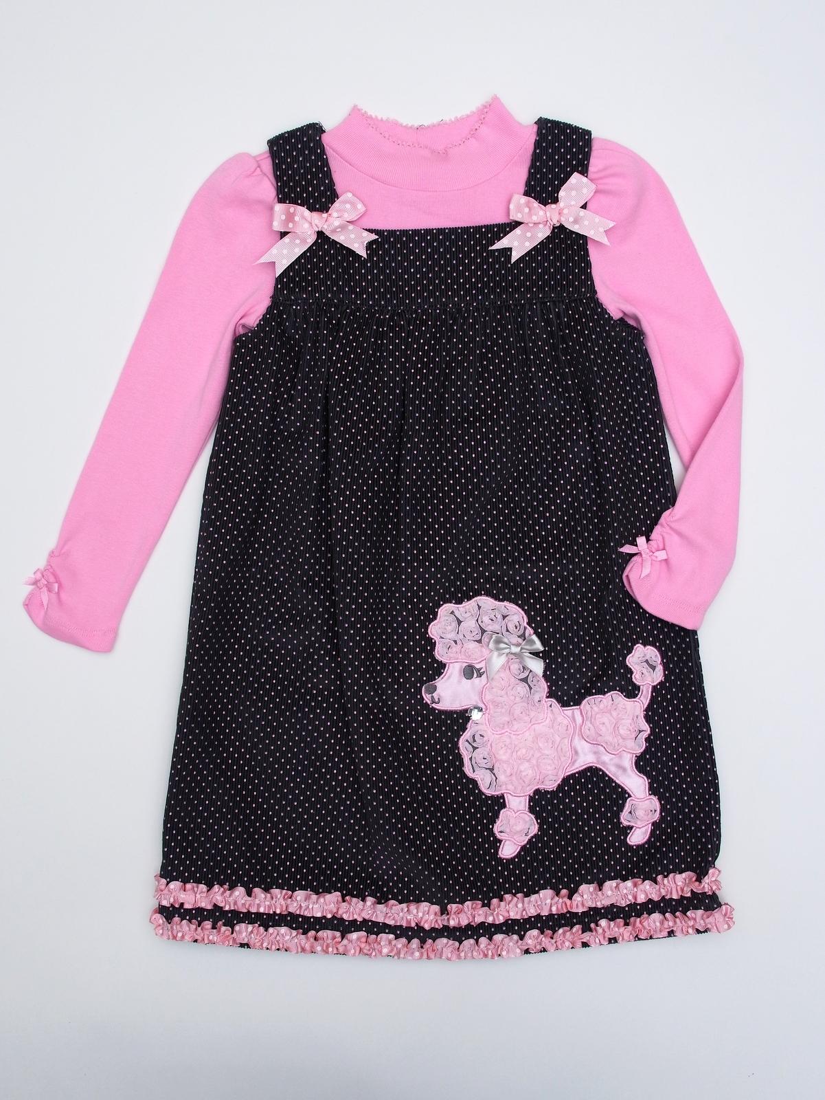 Young Hearts Girl's Jumper & Long-Sleeve Top - Poodle