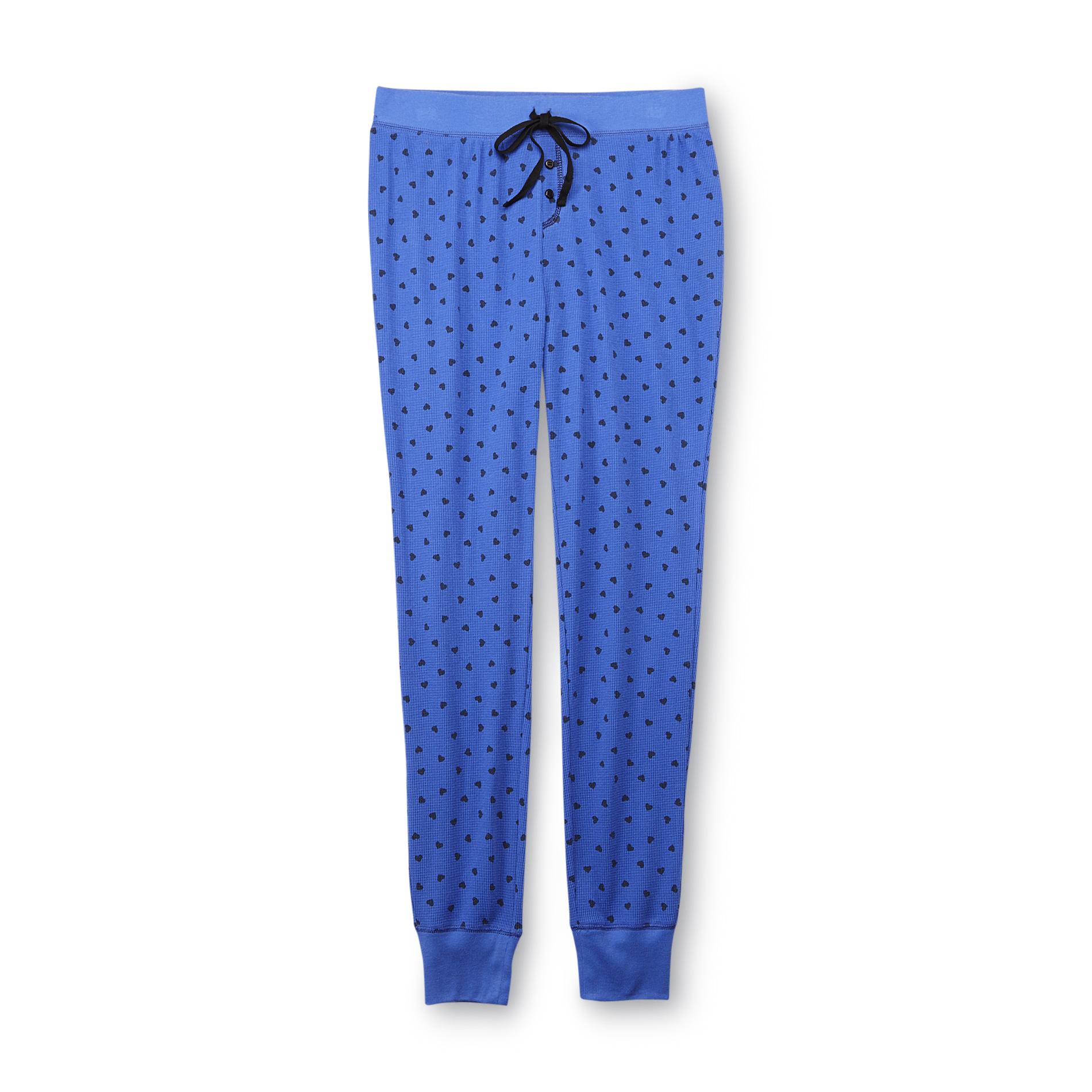 Joe Boxer Women's Thermal Skinny Pajama Pants - Hearts