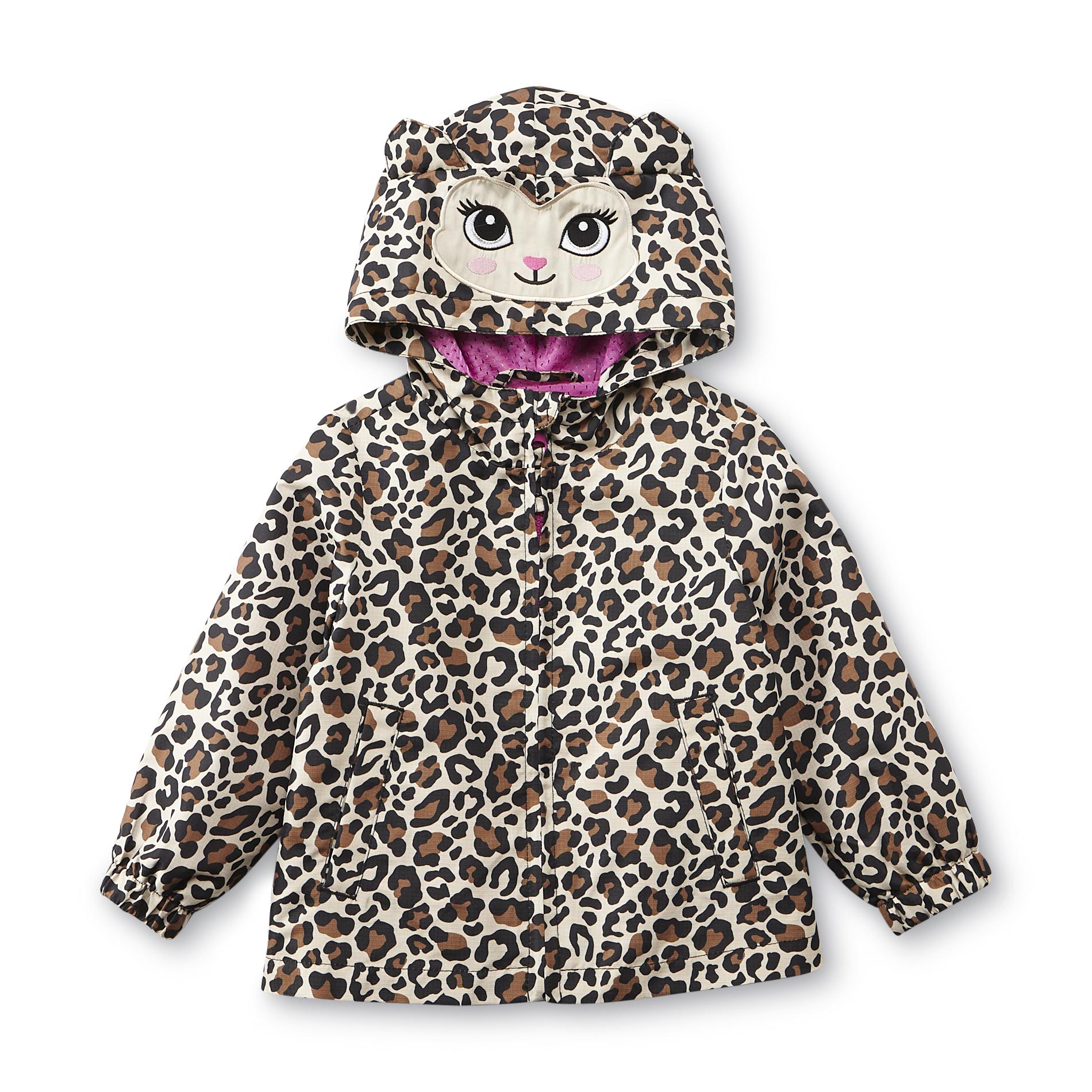WonderKids Infant & Toddler Girl's Windbreaker Jacket - Cheetah Print