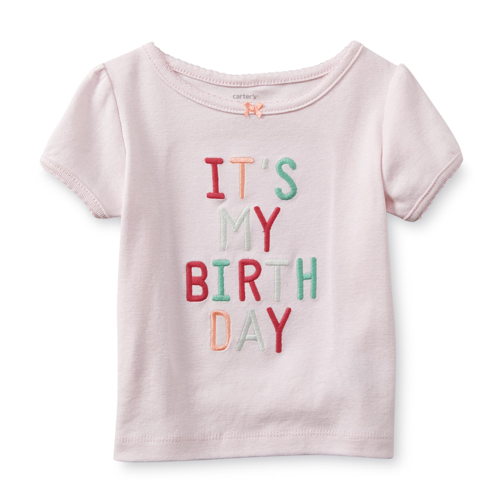 Carter's Newborn & Infant Girl's T-Shirt - It's My Birthday