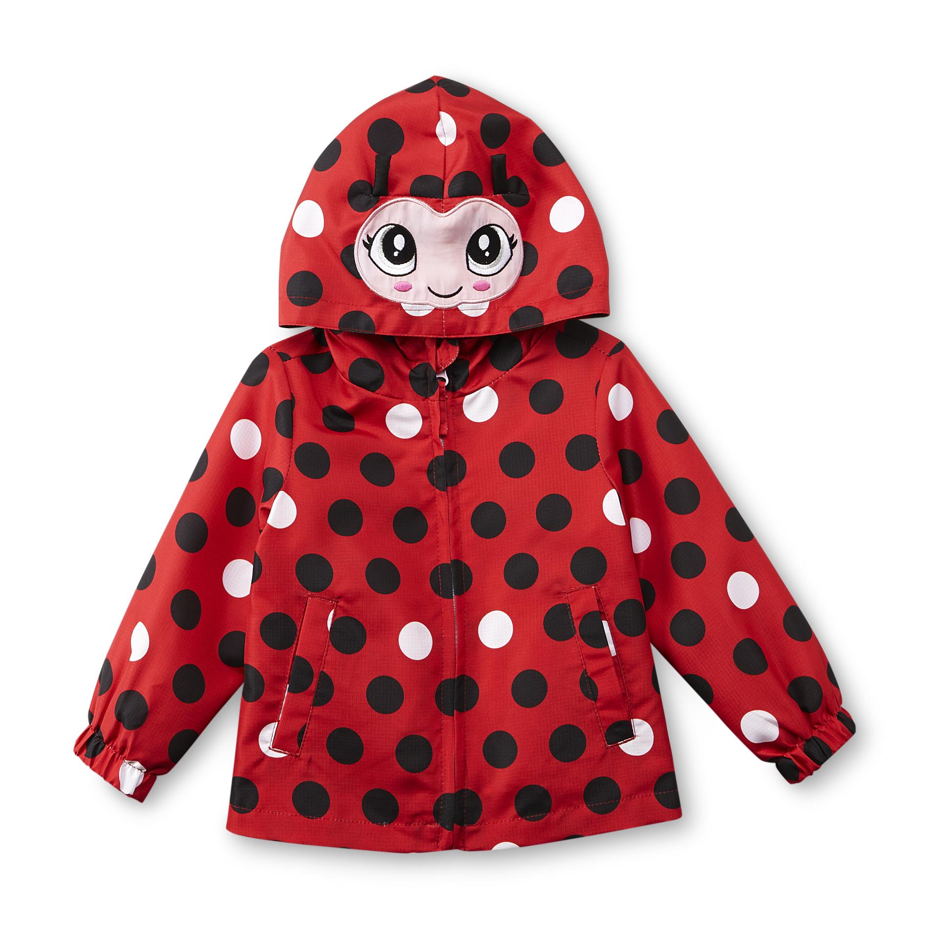 WonderKids Infant & Toddler Girl's Windbreaker Jacket - Ladybug