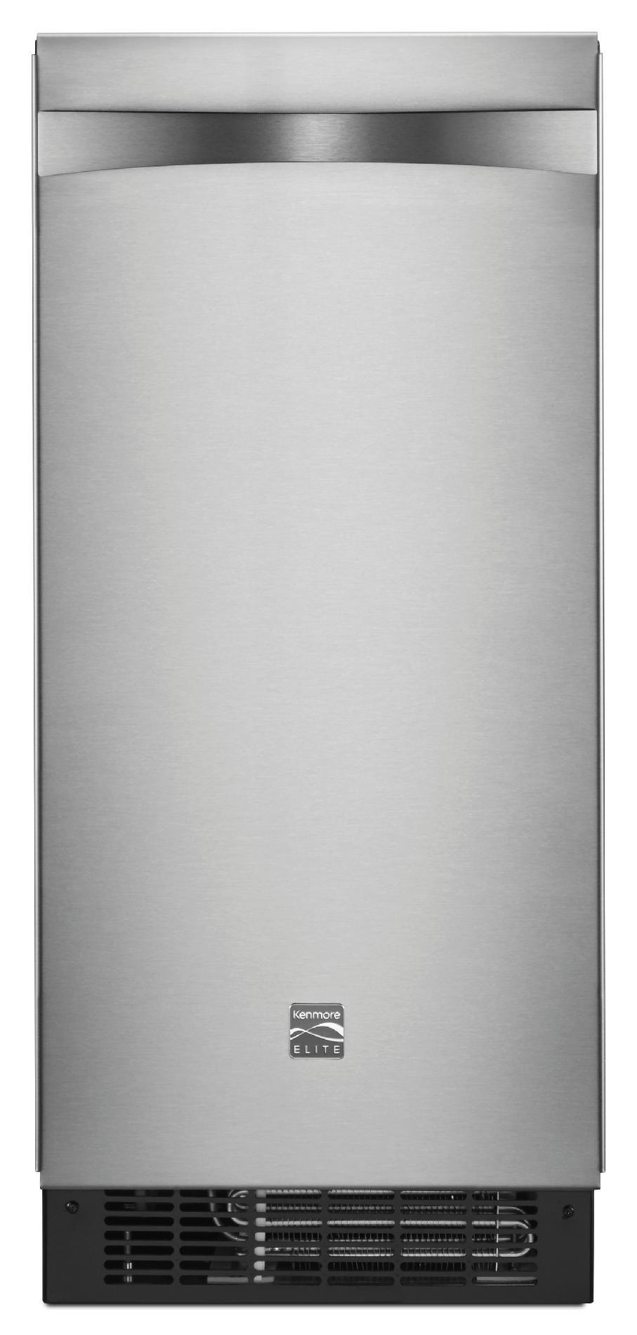 Elite Auto Credit >> Kenmore 89553 Elite 15" Ice Maker - Stainless Steel Elite Auto Credit >> Kenmore 89553 Elite 15" Ice Maker - Stainless Steel