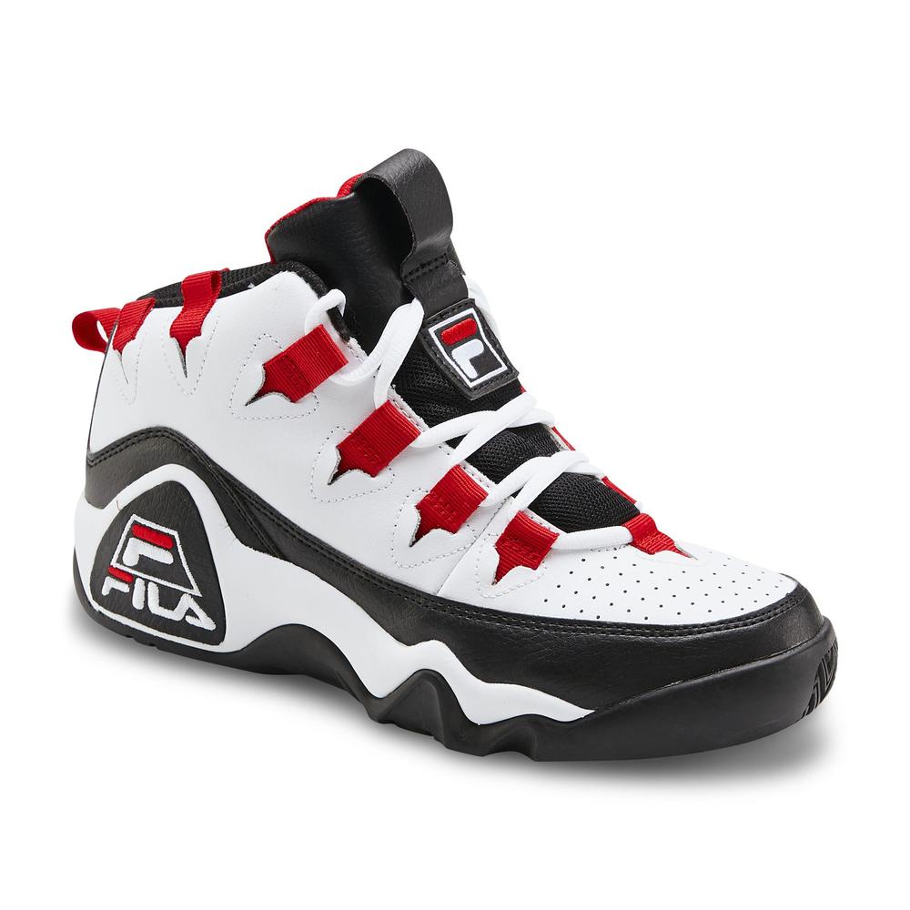 Fila Men's 95 High-Top Basketball Shoe - Red/White/Black