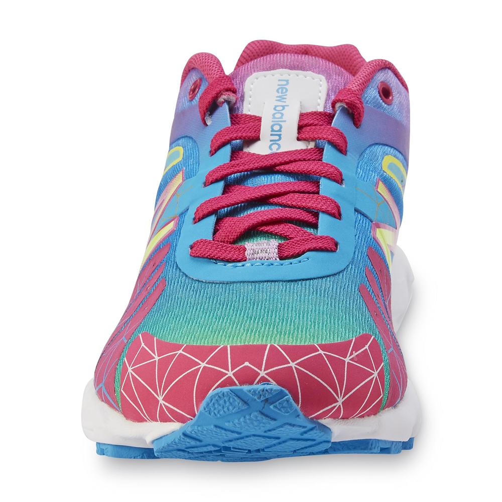 New Balance Girl's 890v3 Rainbow Running Shoe