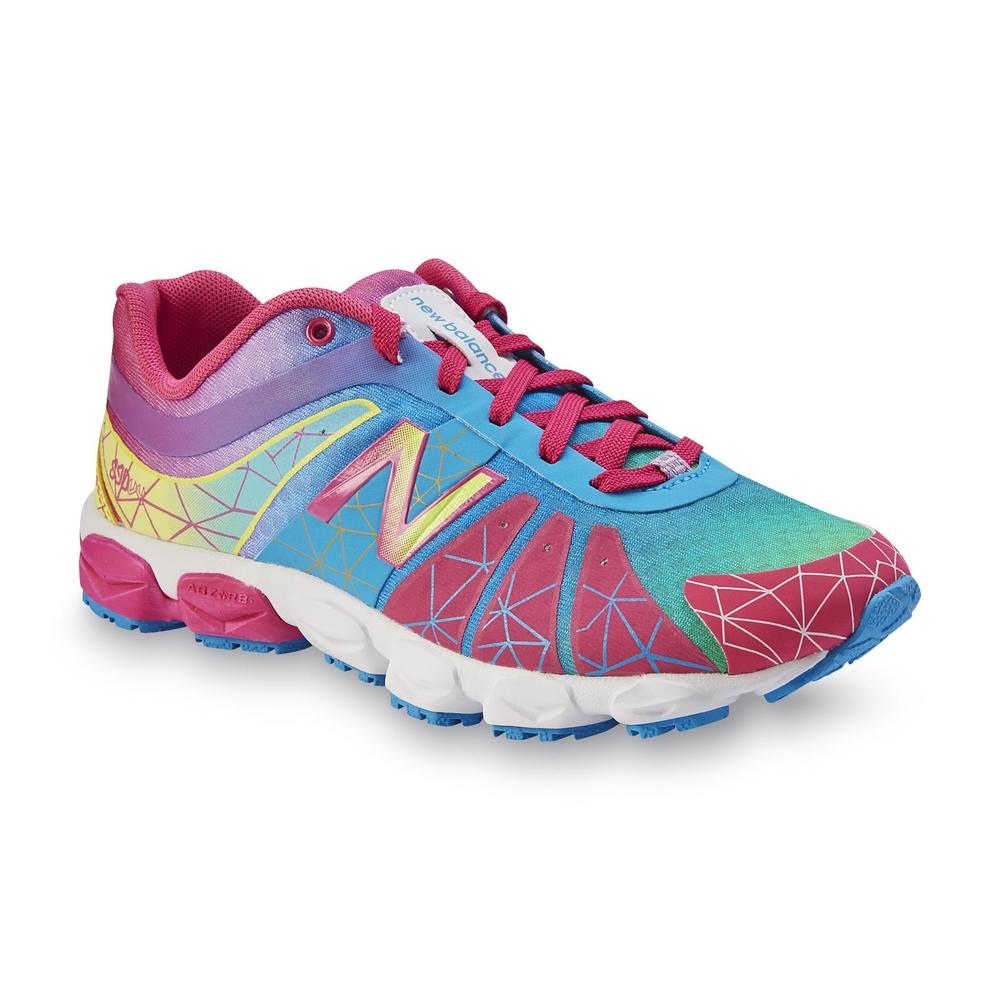 New Balance Girl's 890v3 Rainbow Running Shoe
