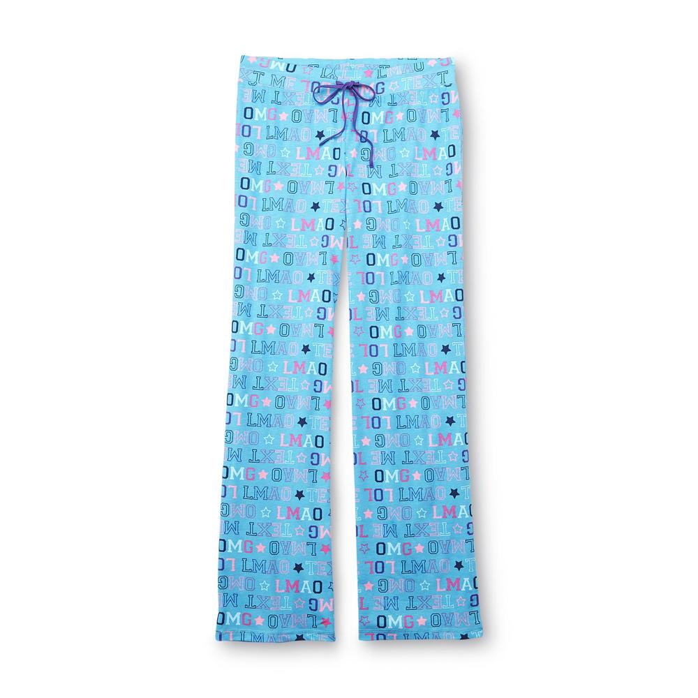 Joe Boxer Women's Pajama Top & Pants - Text Me