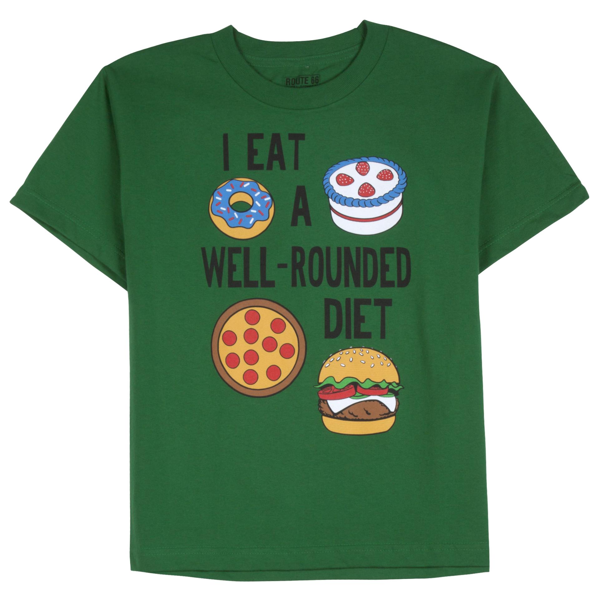 Route 66 Boy's Graphic T-Shirt - Well Rounded Diet