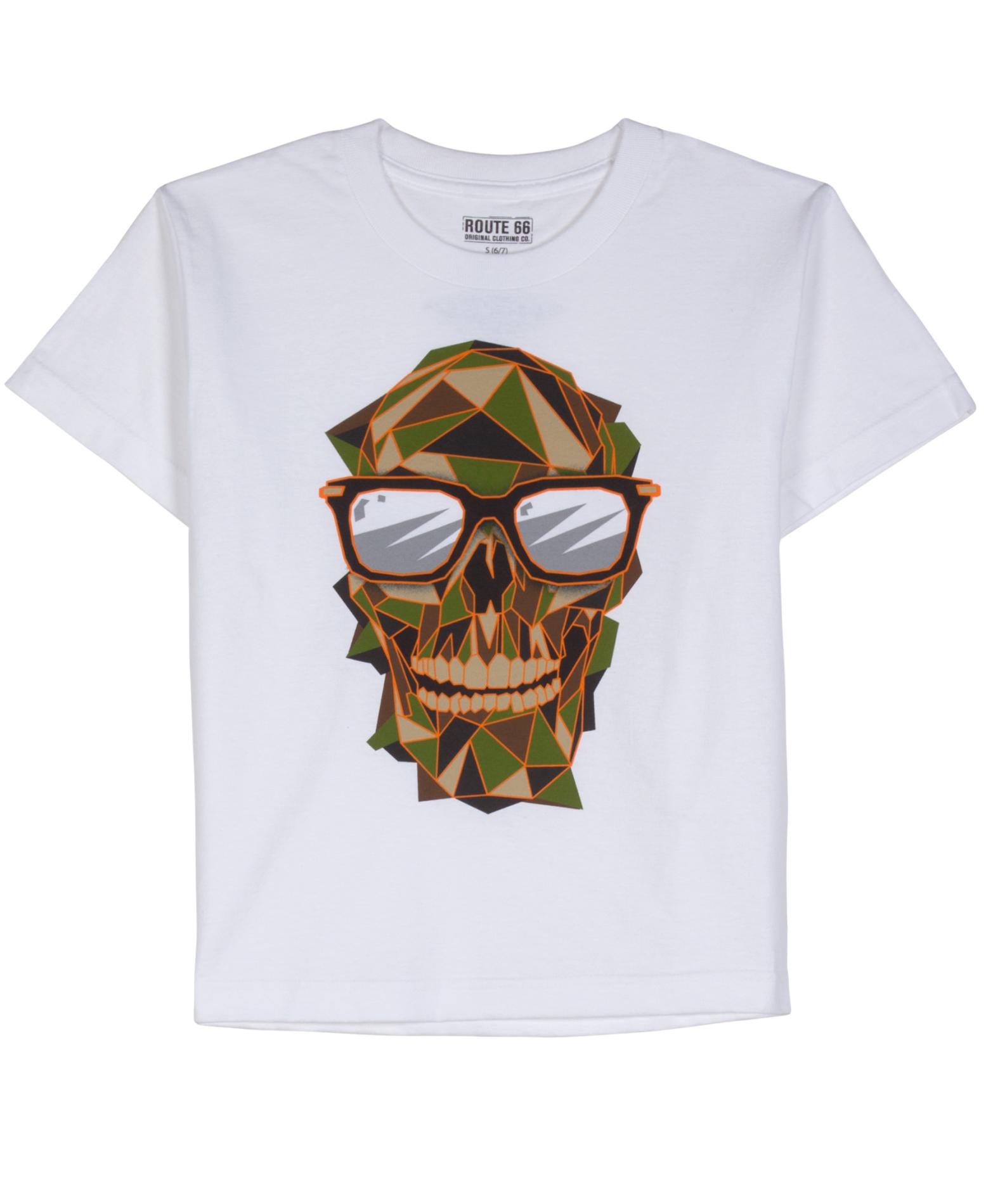 Route 66 Boy's Graphic T-Shirt - Skull