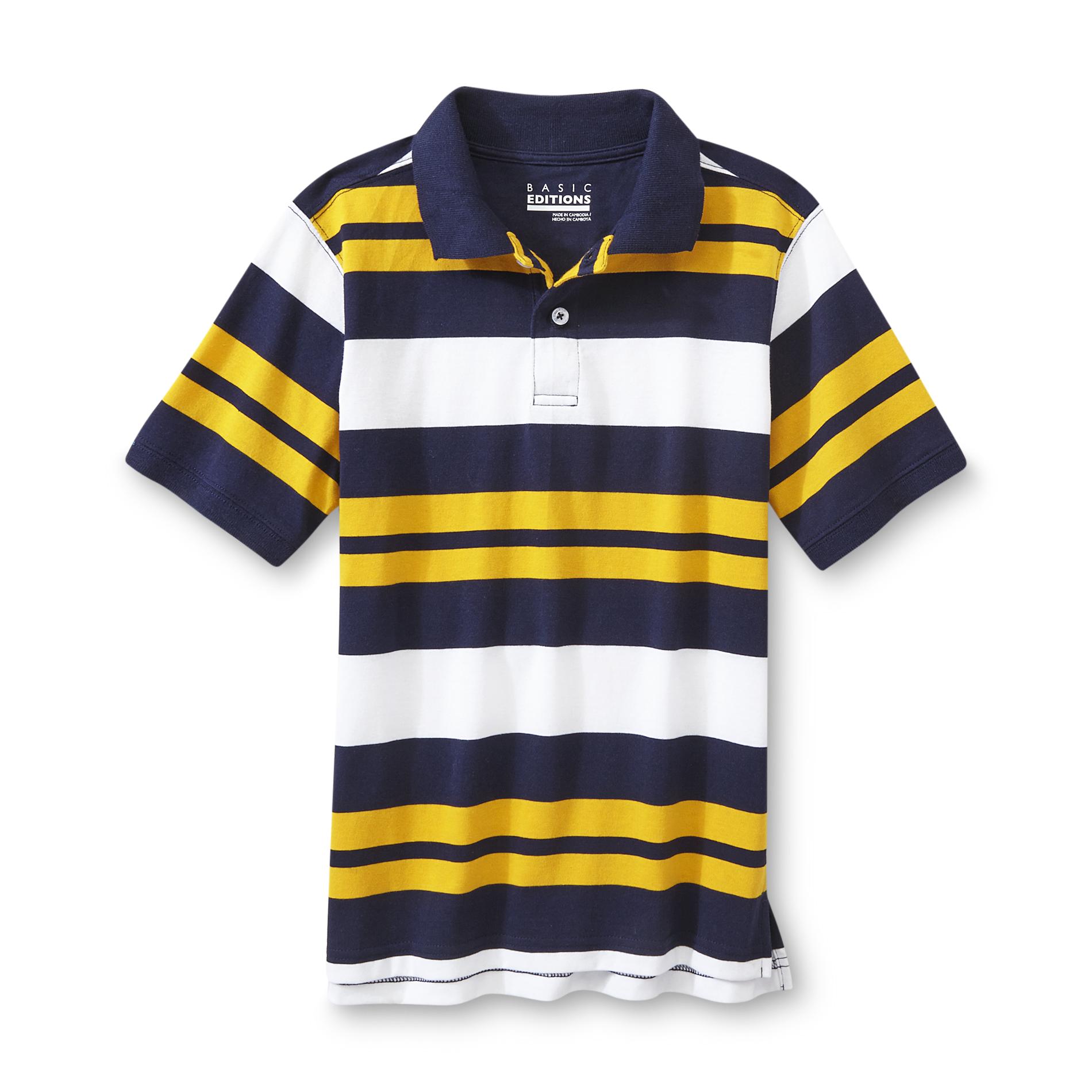 Basic Editions Boy's Polo Shirt - Striped