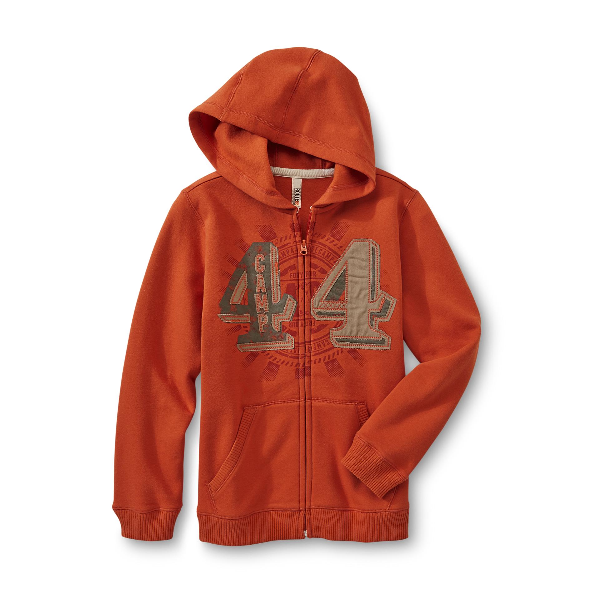 Route 66 Boy's Graphic Hoodie Jacket - Camp 44