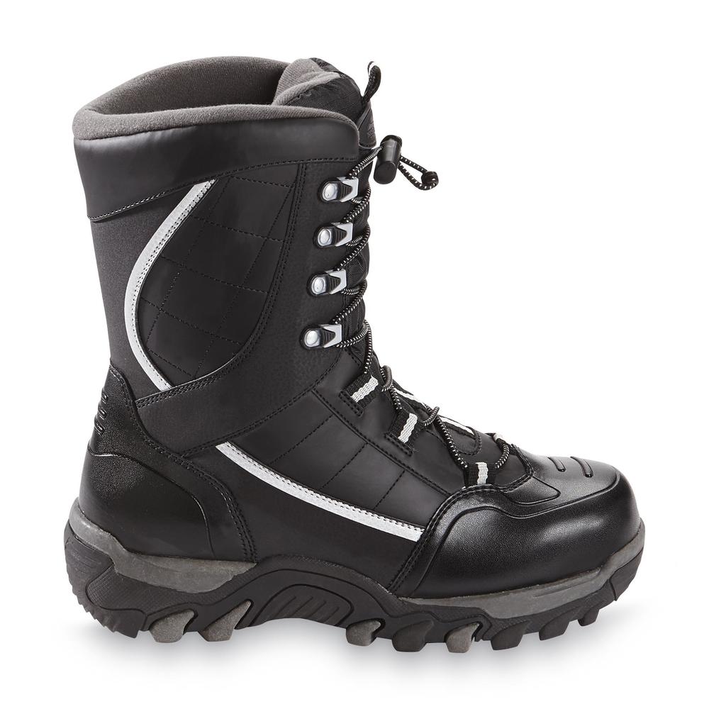 Northwest Territory Men's Jerry5 Black/Gray 11" Winter Boot