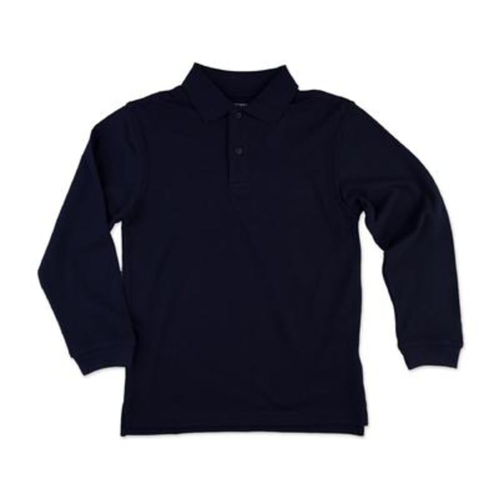 Dockers Boy's Long-Sleeve Uniform Polo Shirt