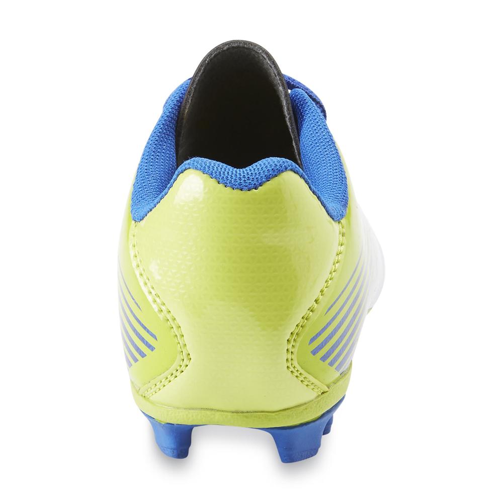 Athletech Boy's Turbo Blue/Green Athletic Cleats