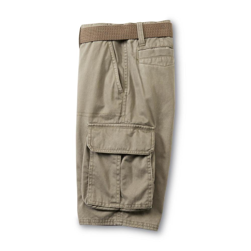 Route 66 Boy's Cargo Shorts & Canvas Belt