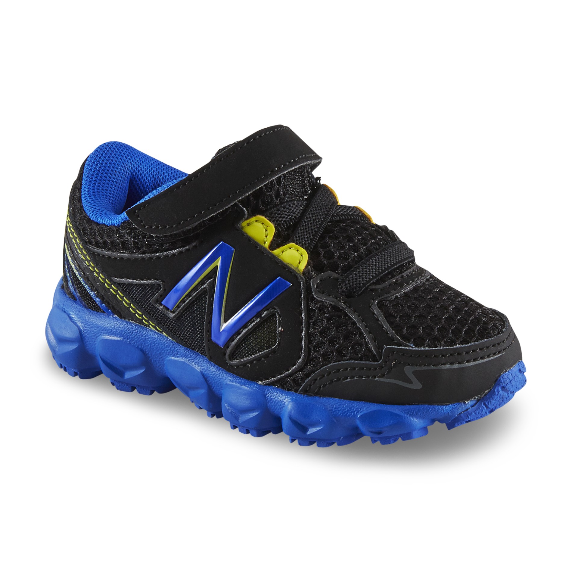 New Balance Toddler Boy's 750 Black/Blue Athletic Shoe