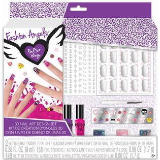 Fashion Angels 3d Nail Design Kit Toys Games Arts Crafts