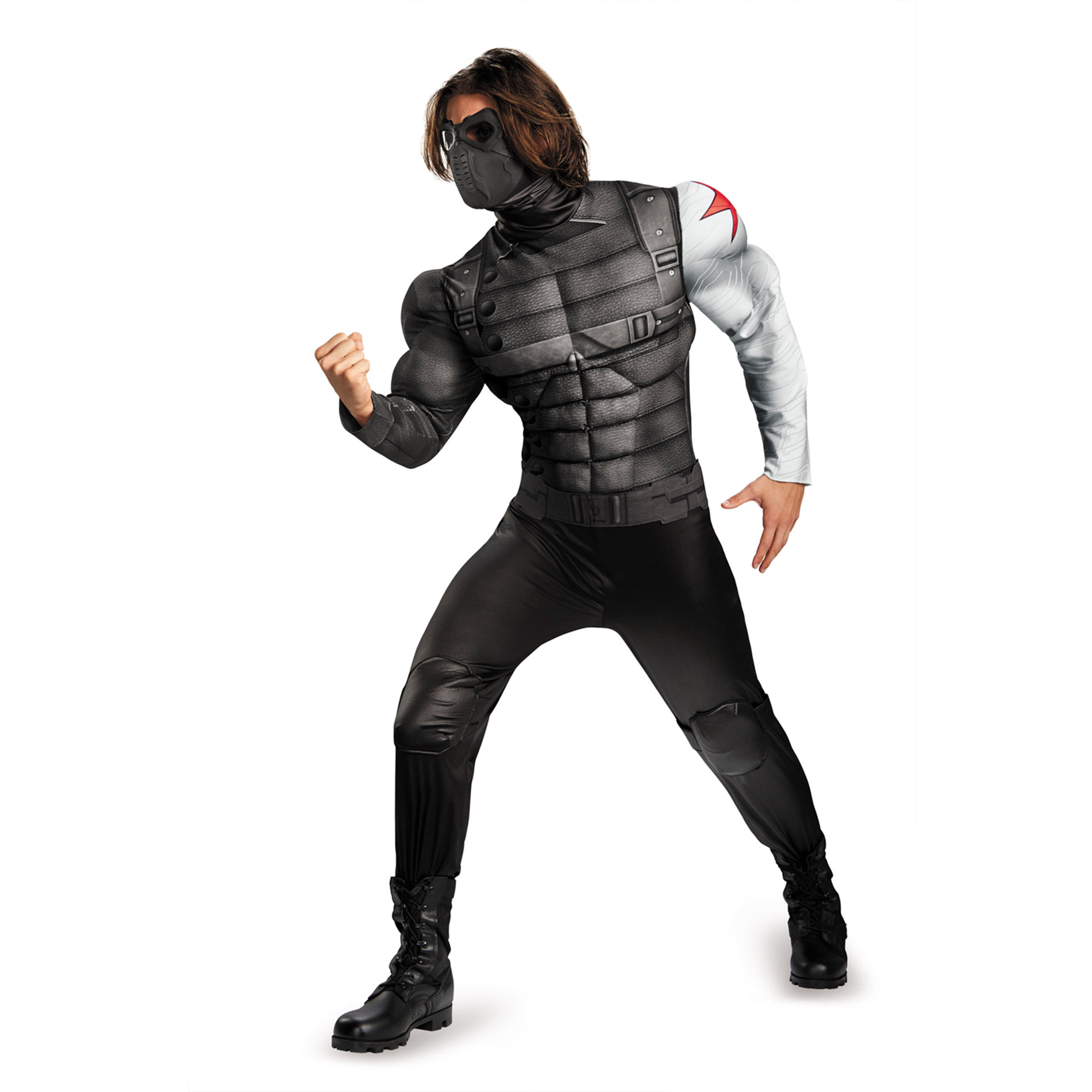 Marvel Winter Soldier Classic Muscle Men's Halloween Costume