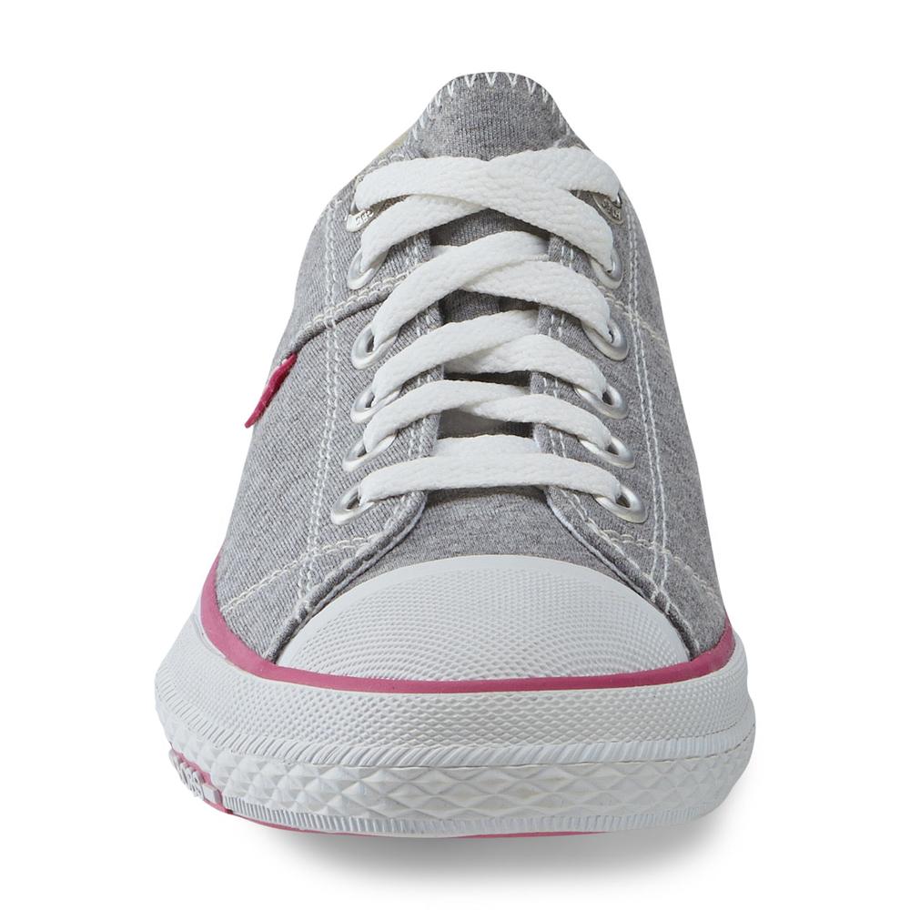 Skechers Women's Peace Sign Gray/White/Pink/Blue Sneaker
