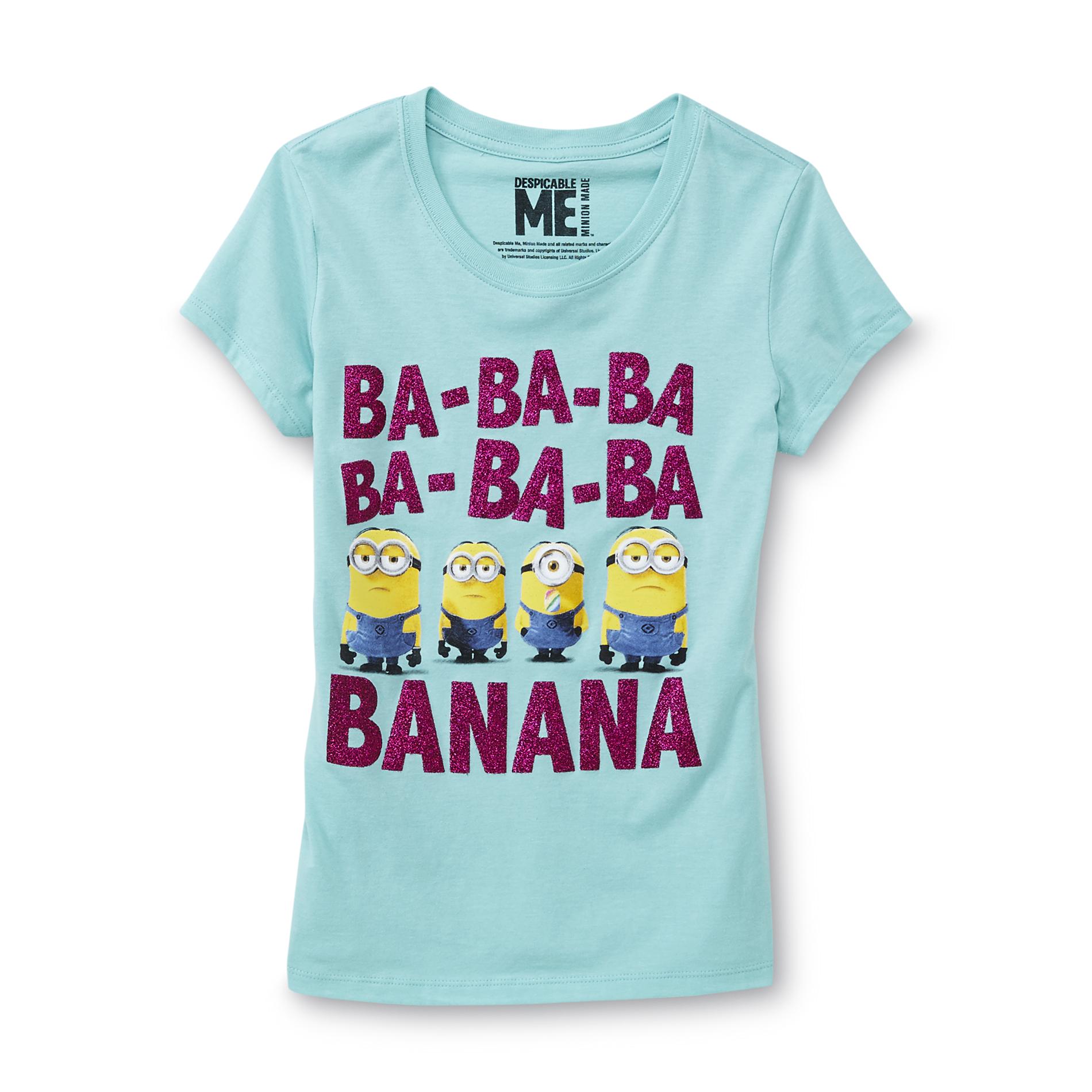 Illumination Entertainment Girl's Graphic T-Shirt - Minion Banana