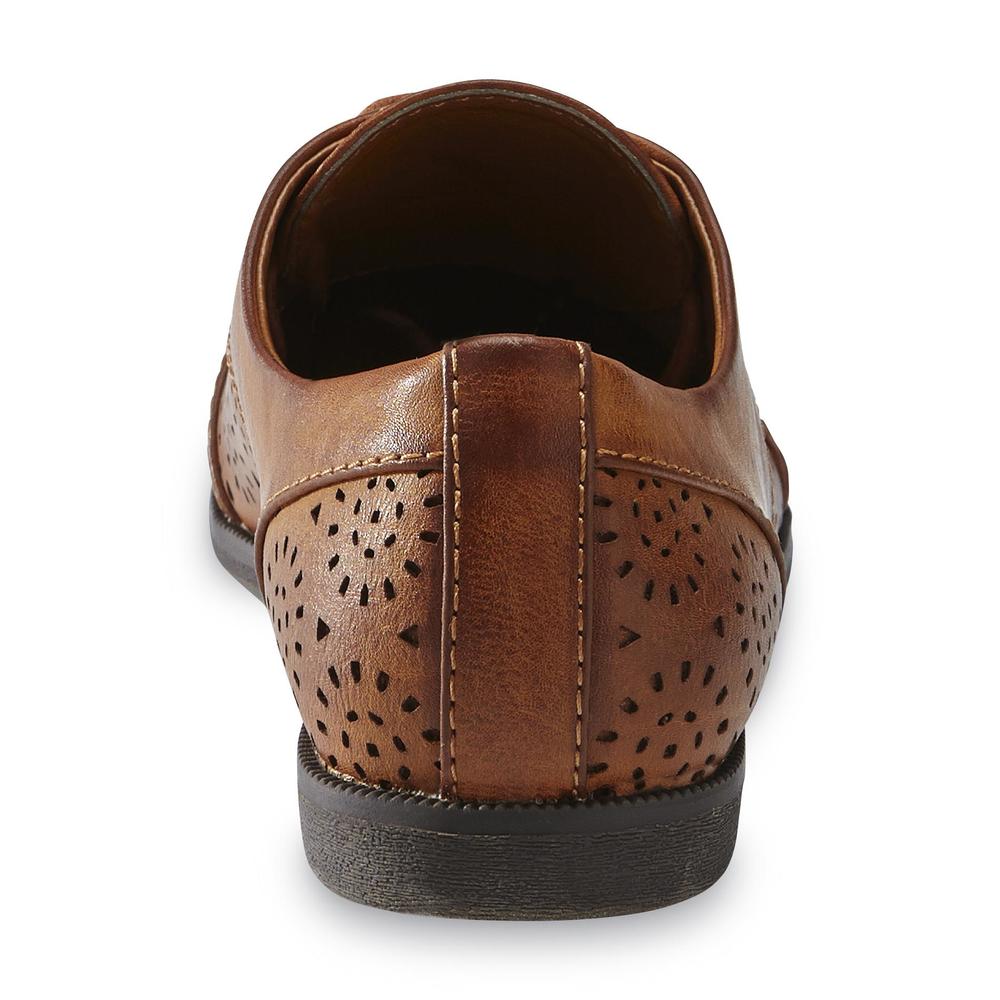 Bongo Women's Cadence Brown Oxford Shoe