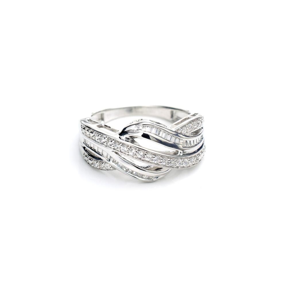 1/4 Cttw. Diamond Sterling Silver Ring