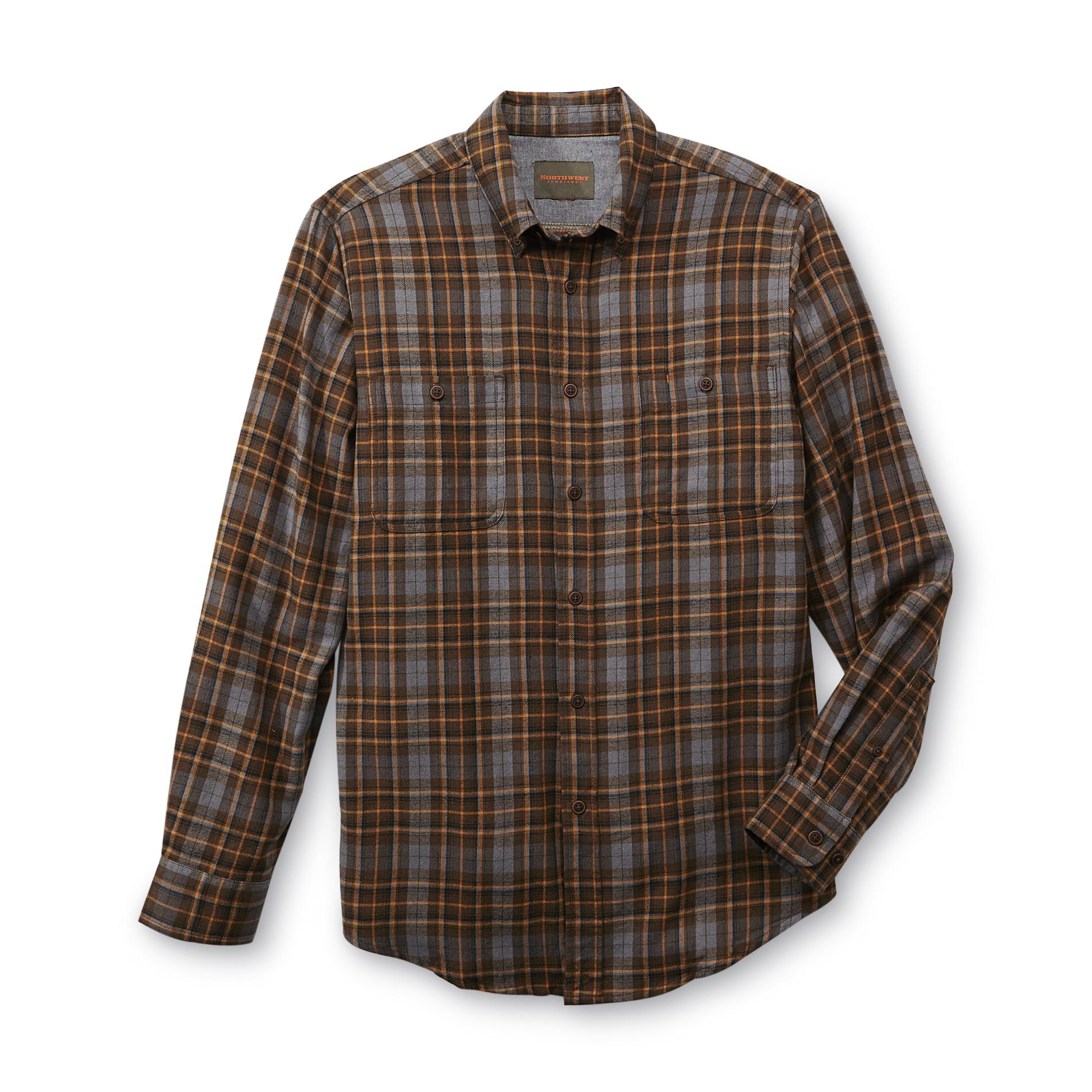 Northwest Territory Men's Long-Sleeve Flannel Shirt - Plaid