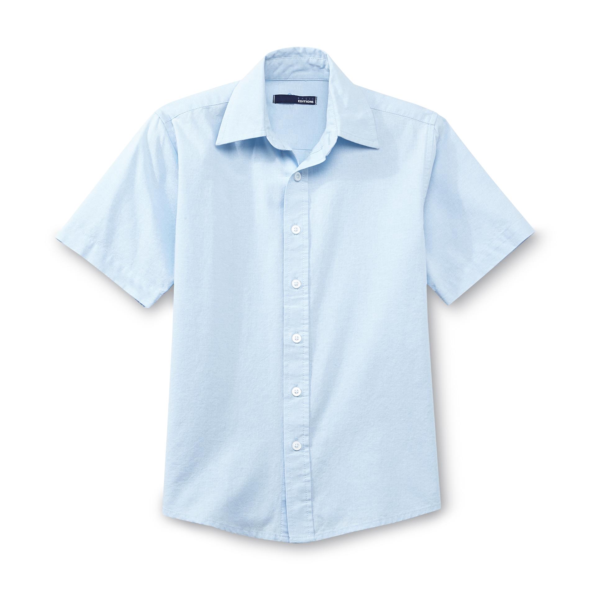 Basic Editions Boy's Oxford Dress Shirt