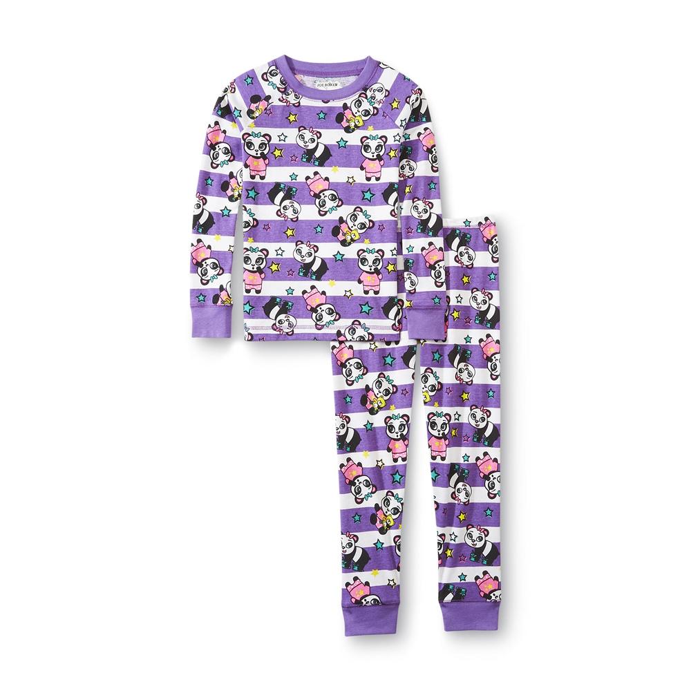 Joe Boxer Girl's 2-Pairs Long-Sleeve Pajamas - Slumber Party