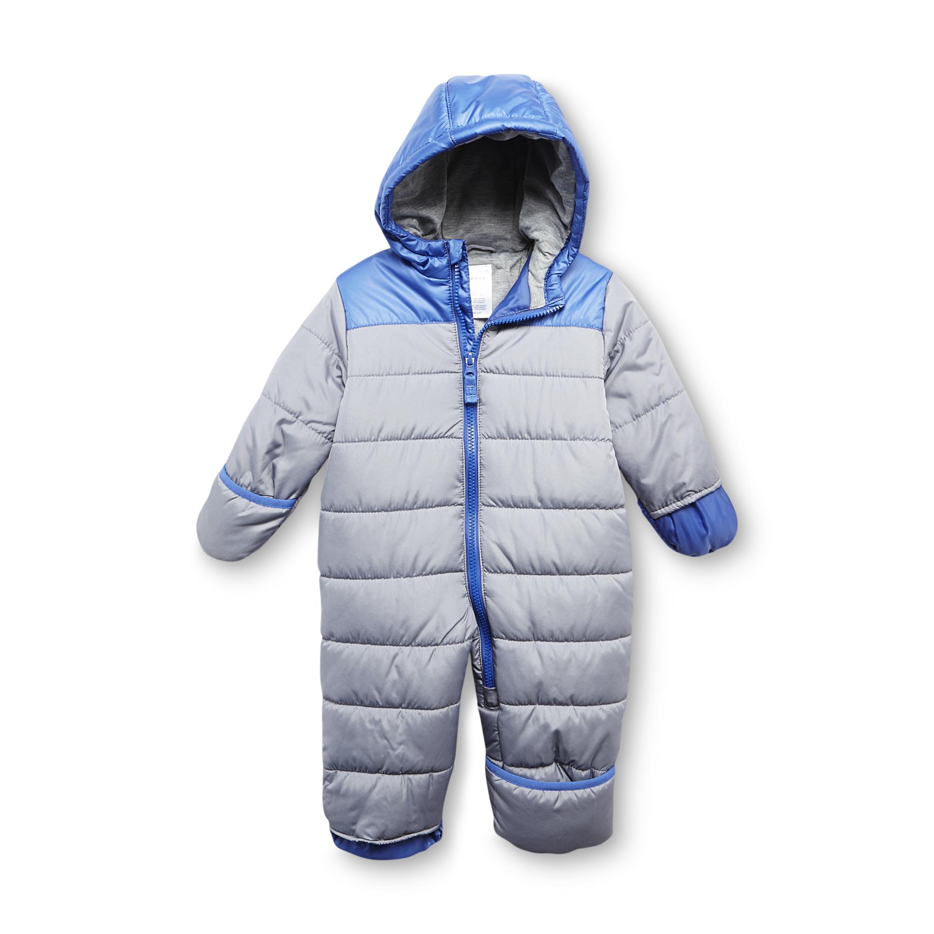 Carter's Newborn & Infant Boy's Hooded Pram Suit