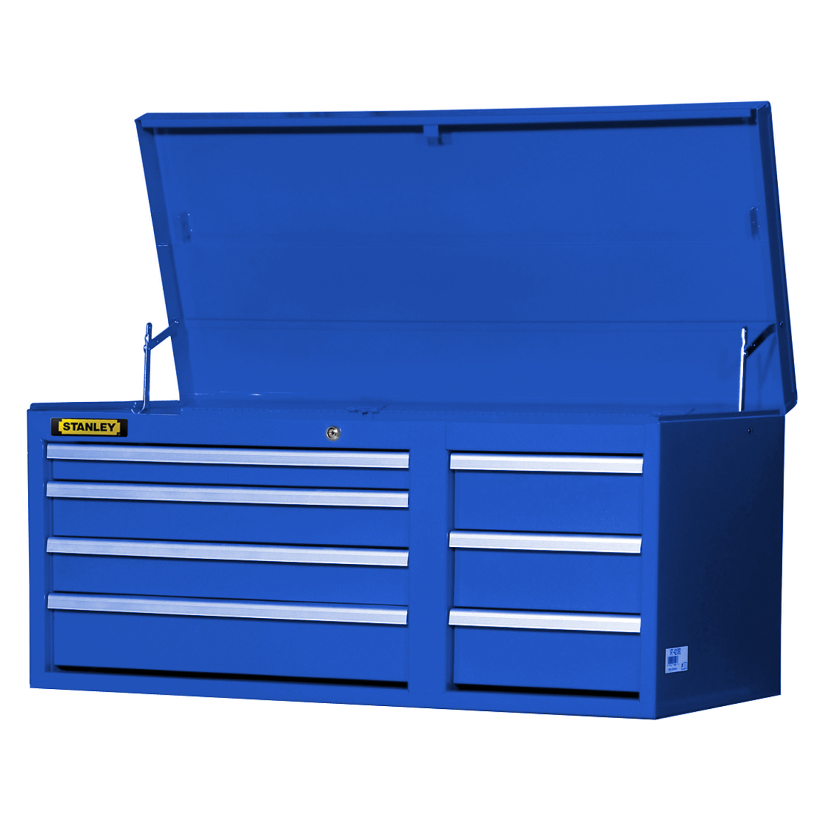 Stanley 42" 7-Drawer Ball Bearing Slides Top Chest, Blue, PLUS FREE SHIPPING