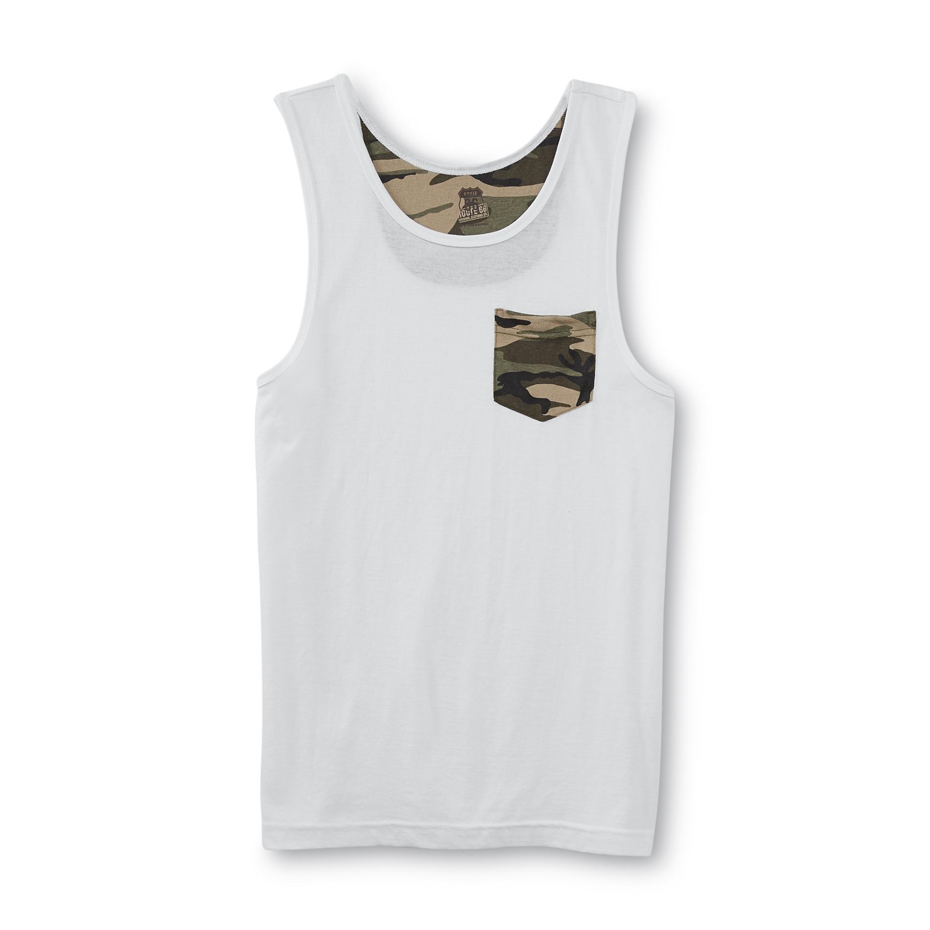 Route 66 Men's Tank Top - Camouflage