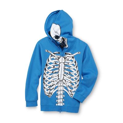 Four Seasons Boy's Costume Hoodie Jacket - Skeleton