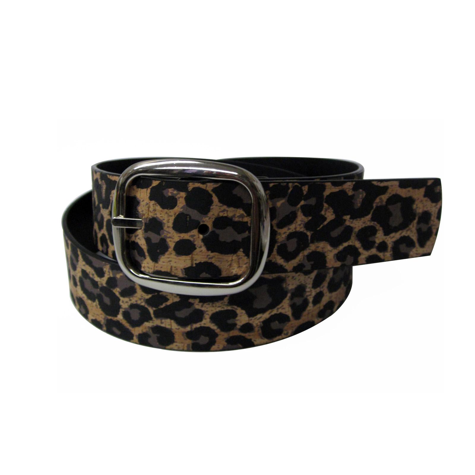 Studio S Women's Reversible Belt - Leopard Print