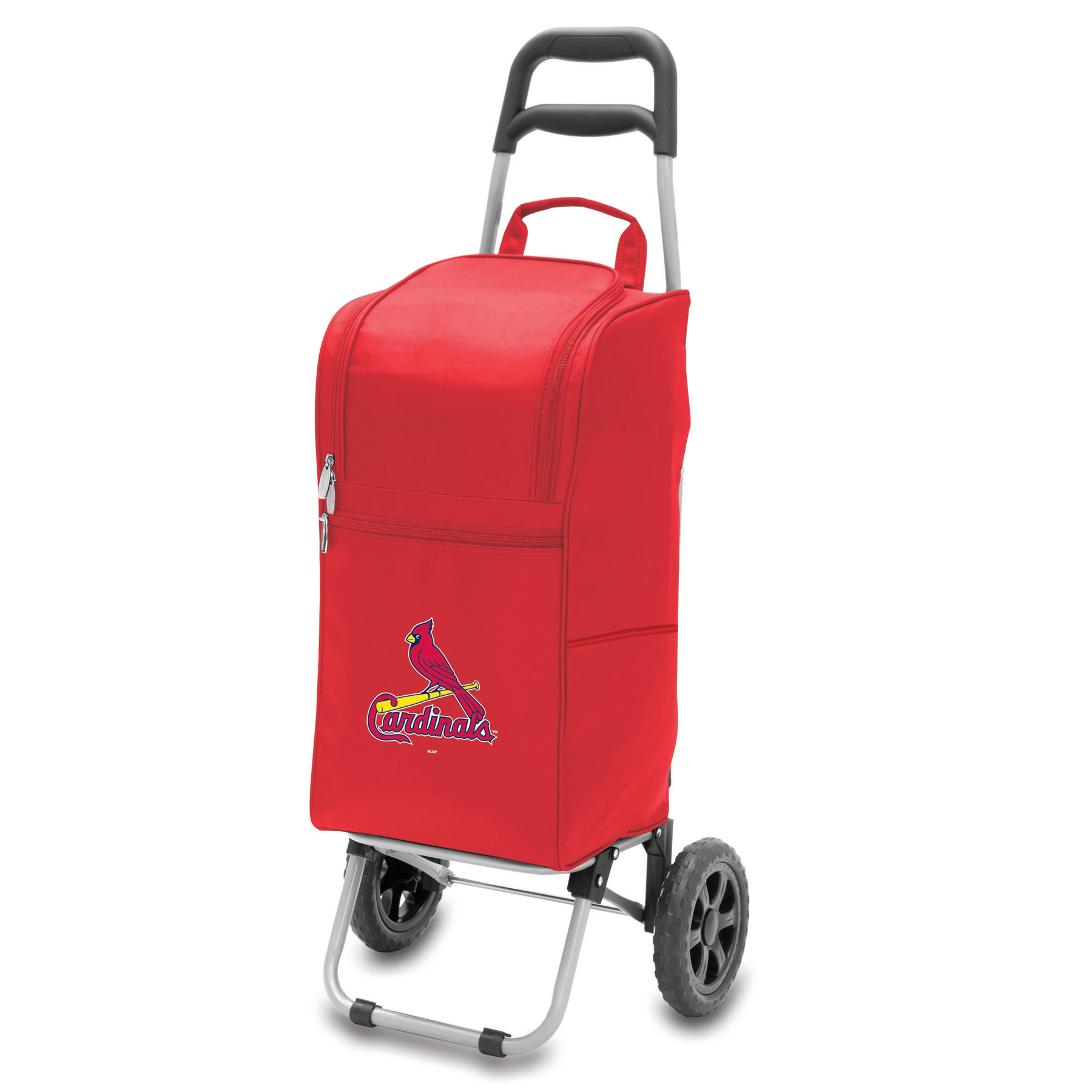 Picnic Time Cart Cooler - MLB - Red