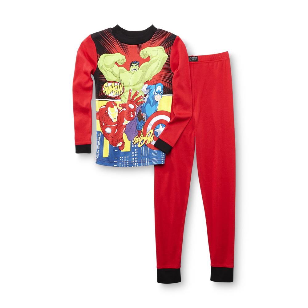 Marvel Boy's 2-Pair Pajamas - Avengers Assemble