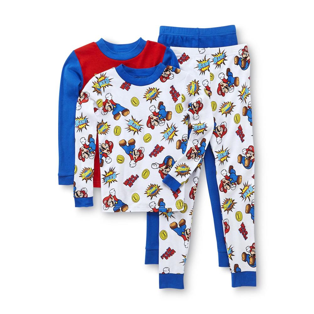 Nintendo Super Mario Boy's 2-Pair Pajamas