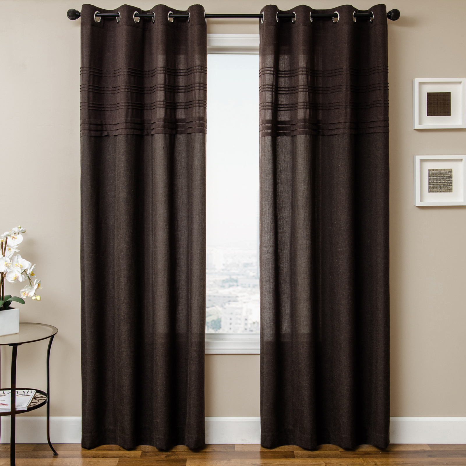 Softlines Home Fashions Carlo 84 in. Grommet Panel