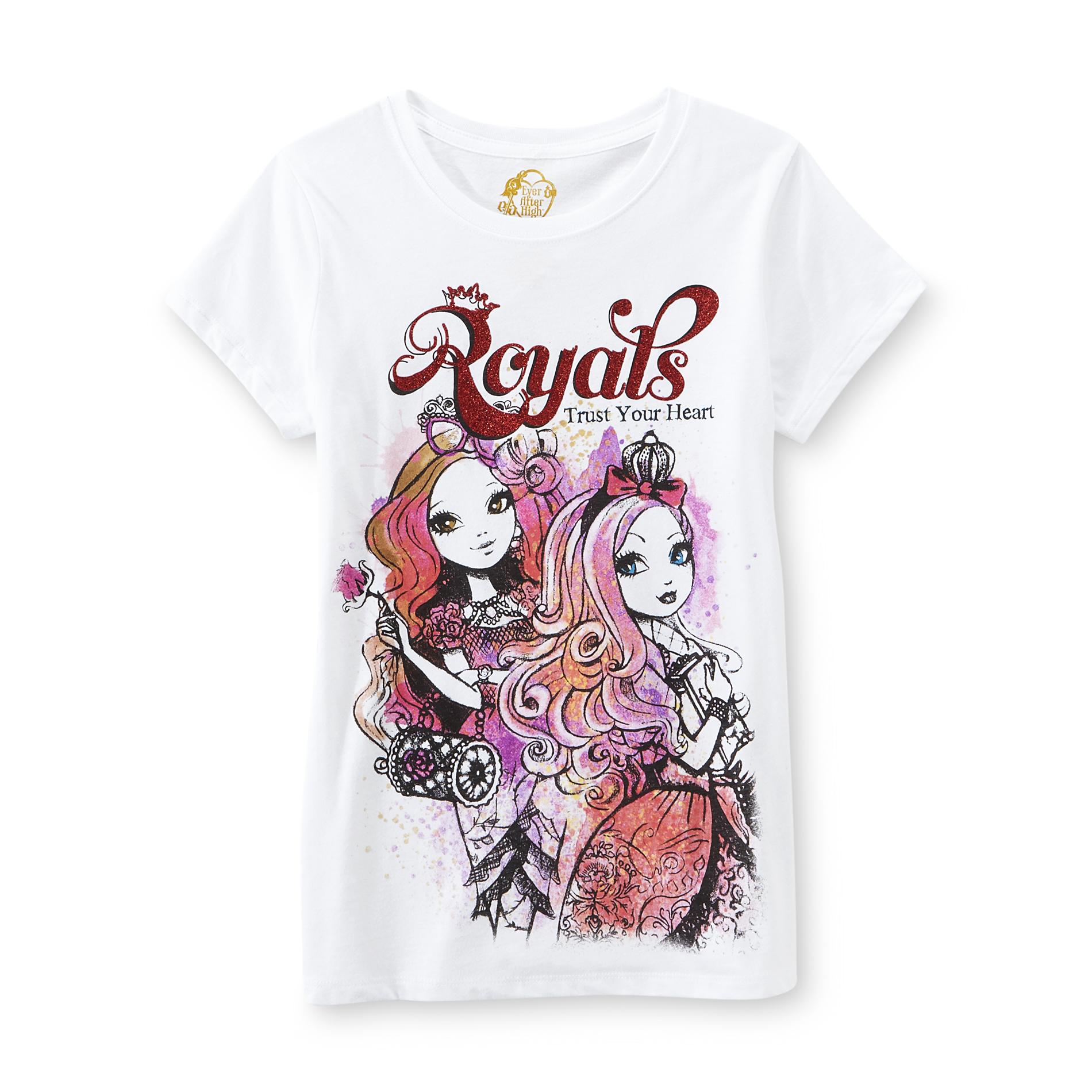 Ever After High Girl's Graphic T-Shirt - Royals