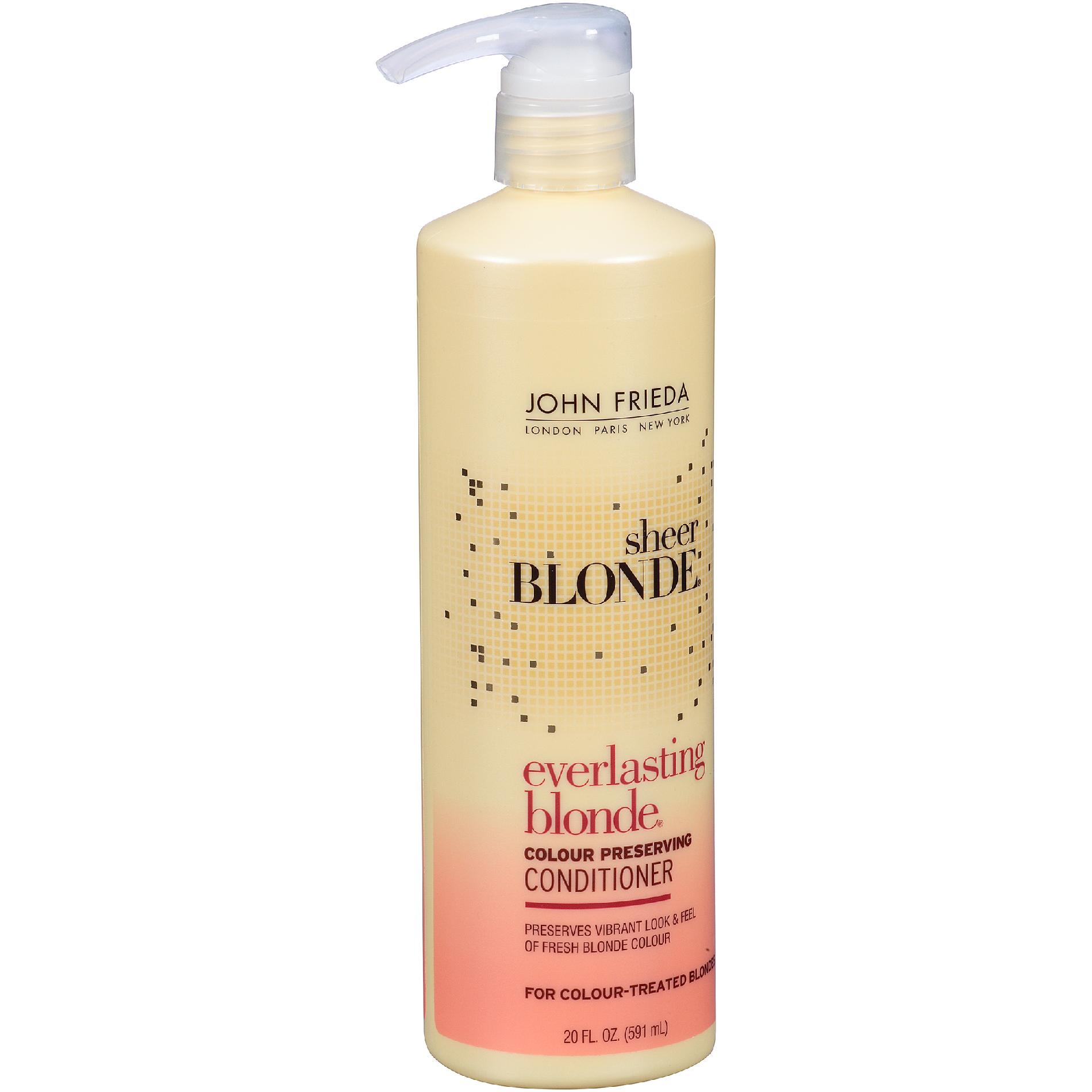 John Frieda Conditioner, Sheer Blonde Everlasting Blonde, 20 fl oz (591 ml)