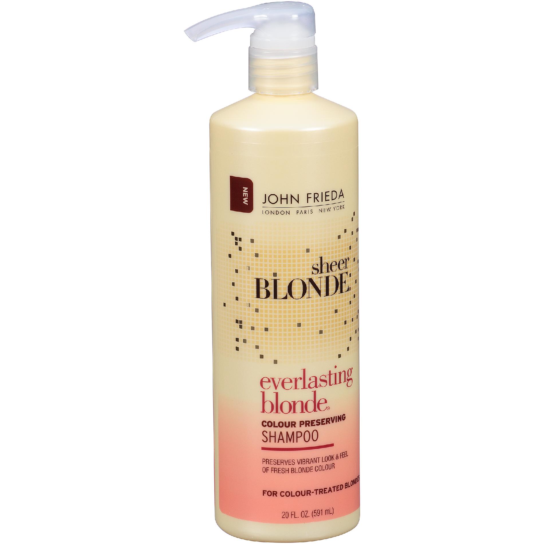 John Frieda Shampoo, Sheer Blonde Everlasting Blonde, 20 fl oz (591 ml)
