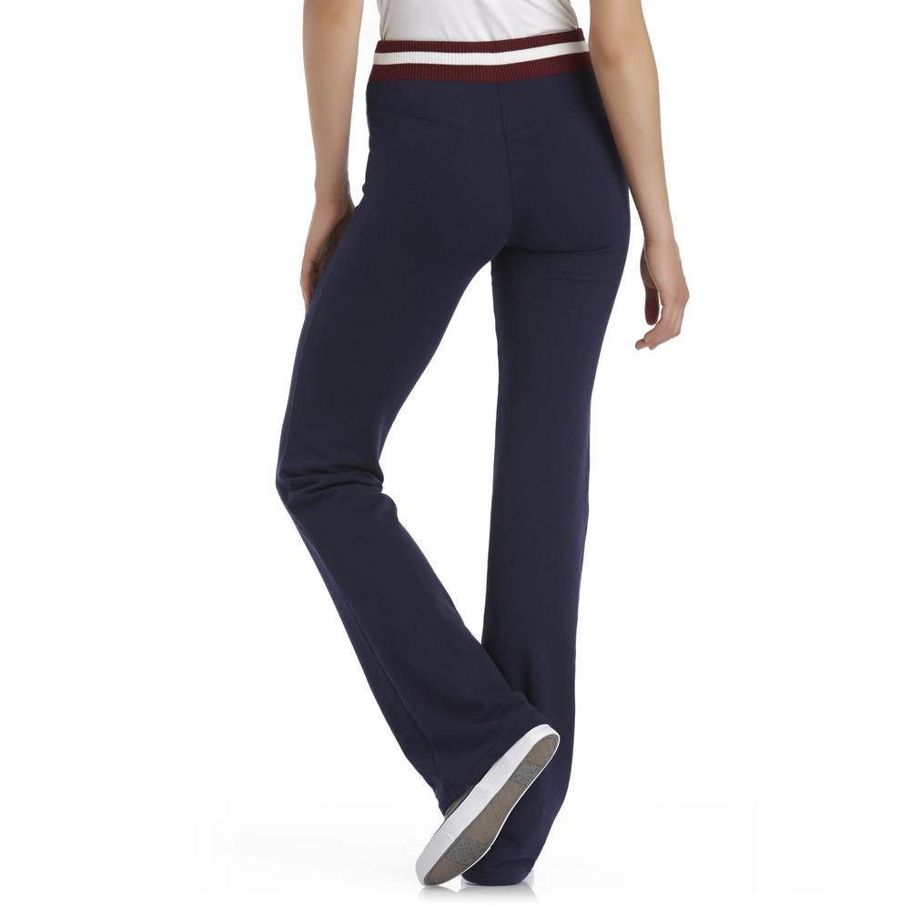 Seventeen Junior's French Terry Lounge Pants - Striped