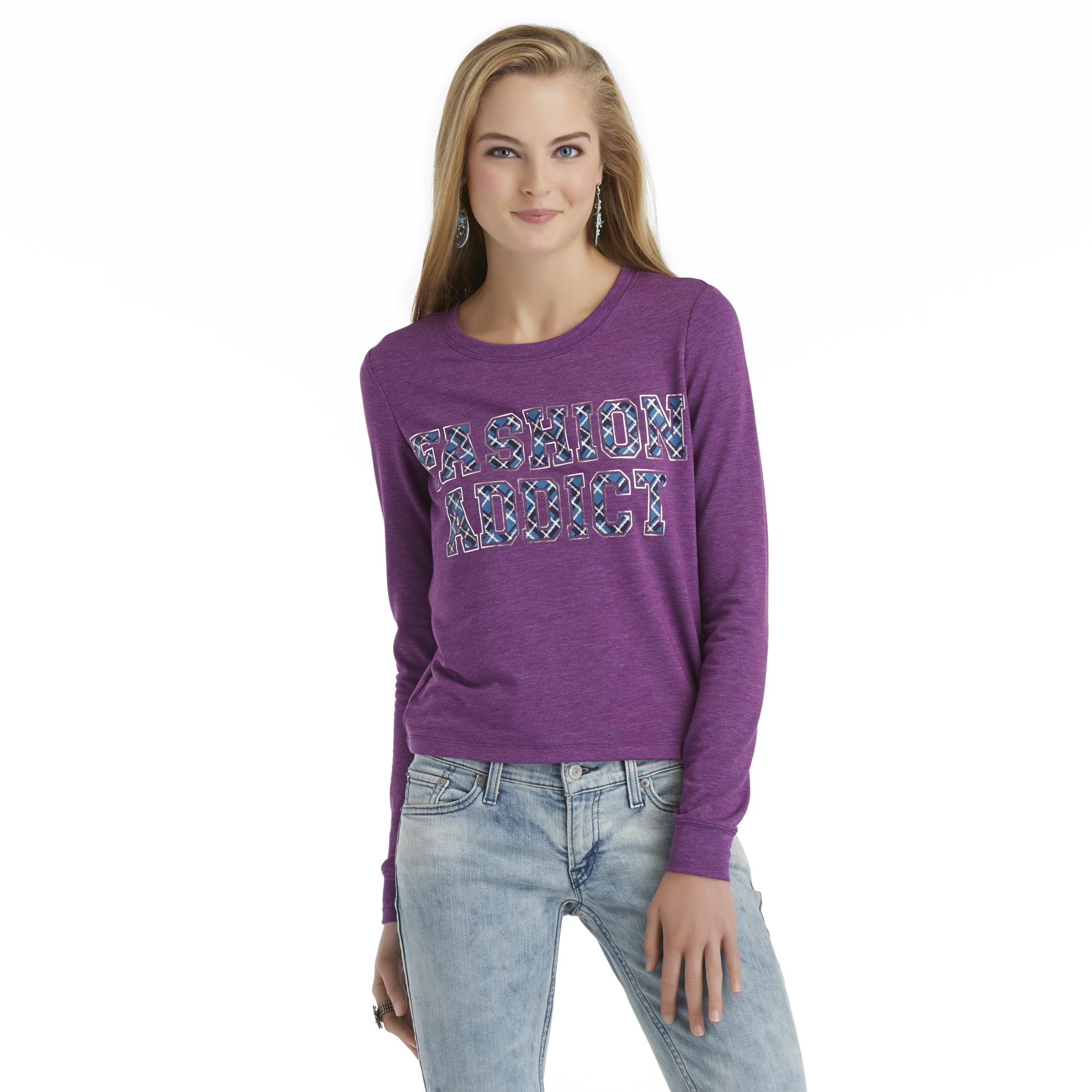 Seventeen Junior's Graphic Sweater - Fashion Addict
