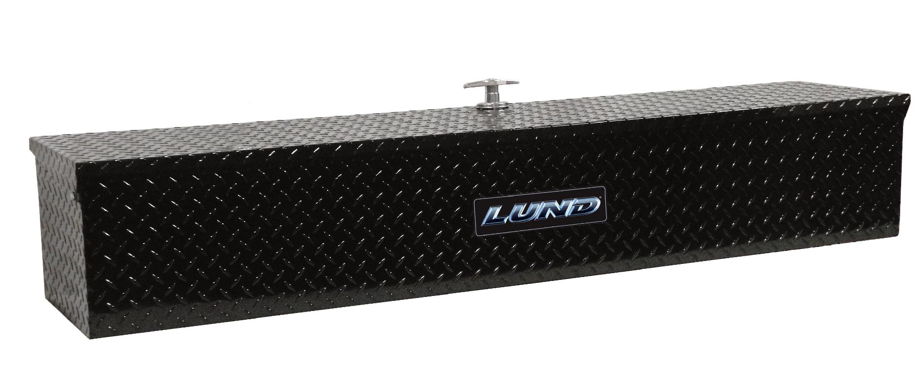 Flush Mount Truck Tool Box >> Lund 70-Inch Flush Mount Truck Tool Box, Single Lid, Side Bin, Aluminum, Diamond Plate, Black Flush Mount Truck Tool Box >> Lund 70-Inch Flush Mount Truck Tool Box, Single Lid, Side Bin, Aluminum, Diamond Plate, Black