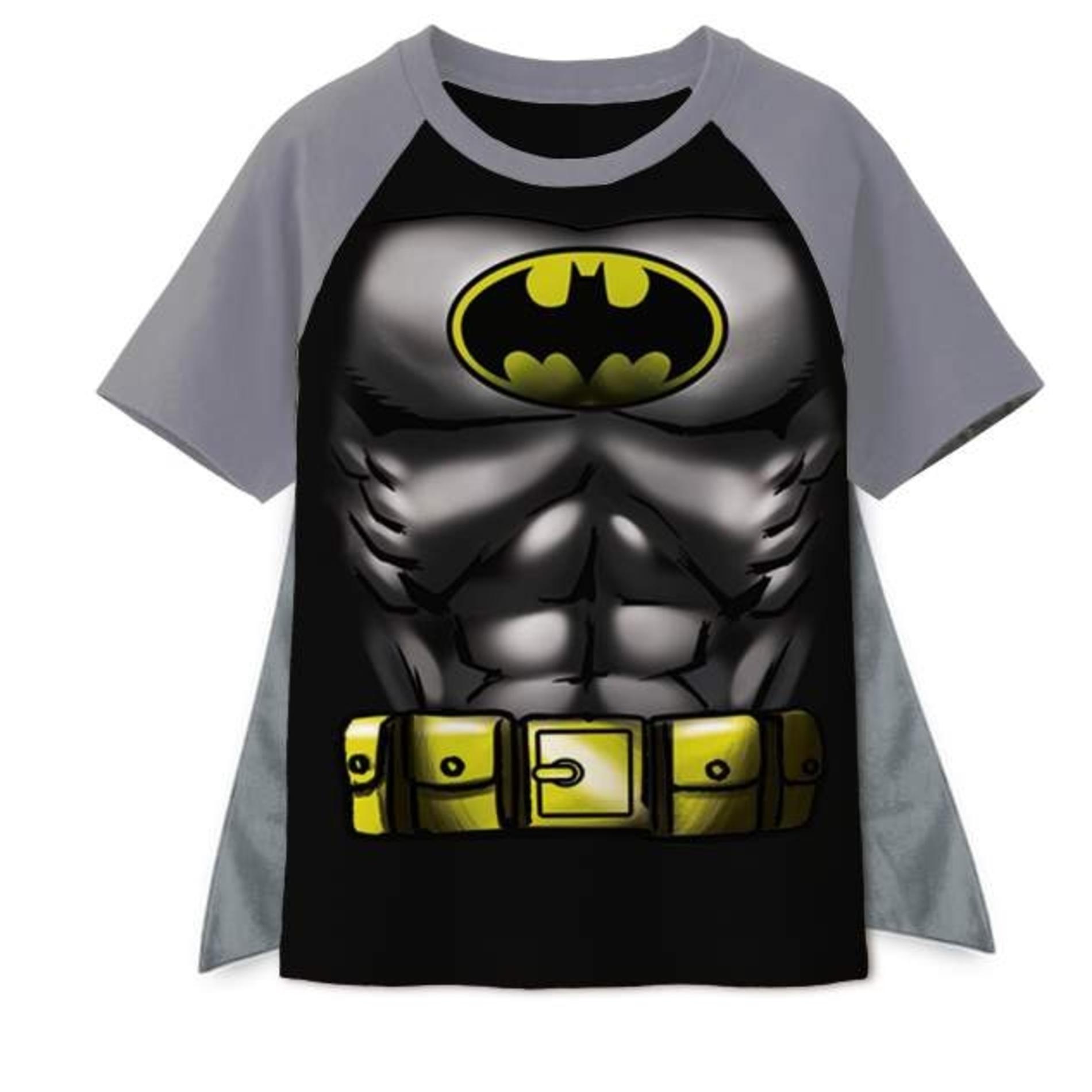 DC Comics Boy's Batman Graphic T-Shirt & Cape
