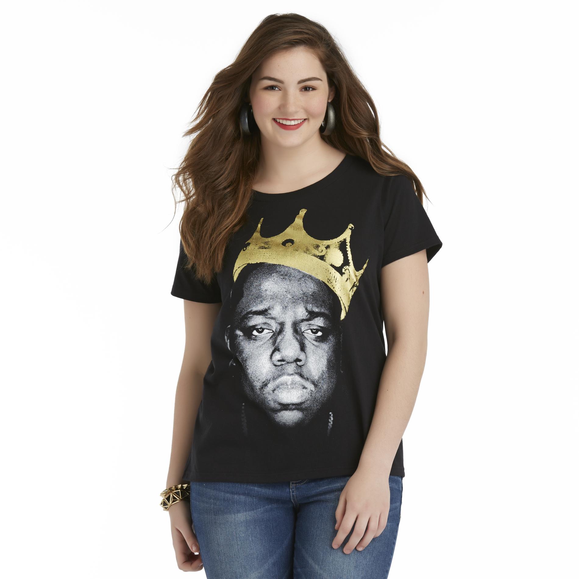 Junior's Plus Graphic T-Shirt - The Notorious B.I.G