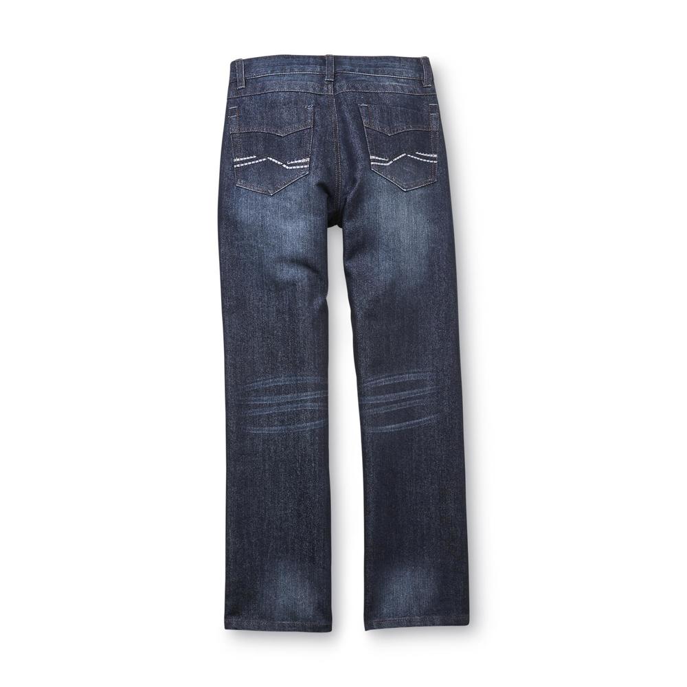 Route 66 Boy's Bootcut Jeans - Dark Wash