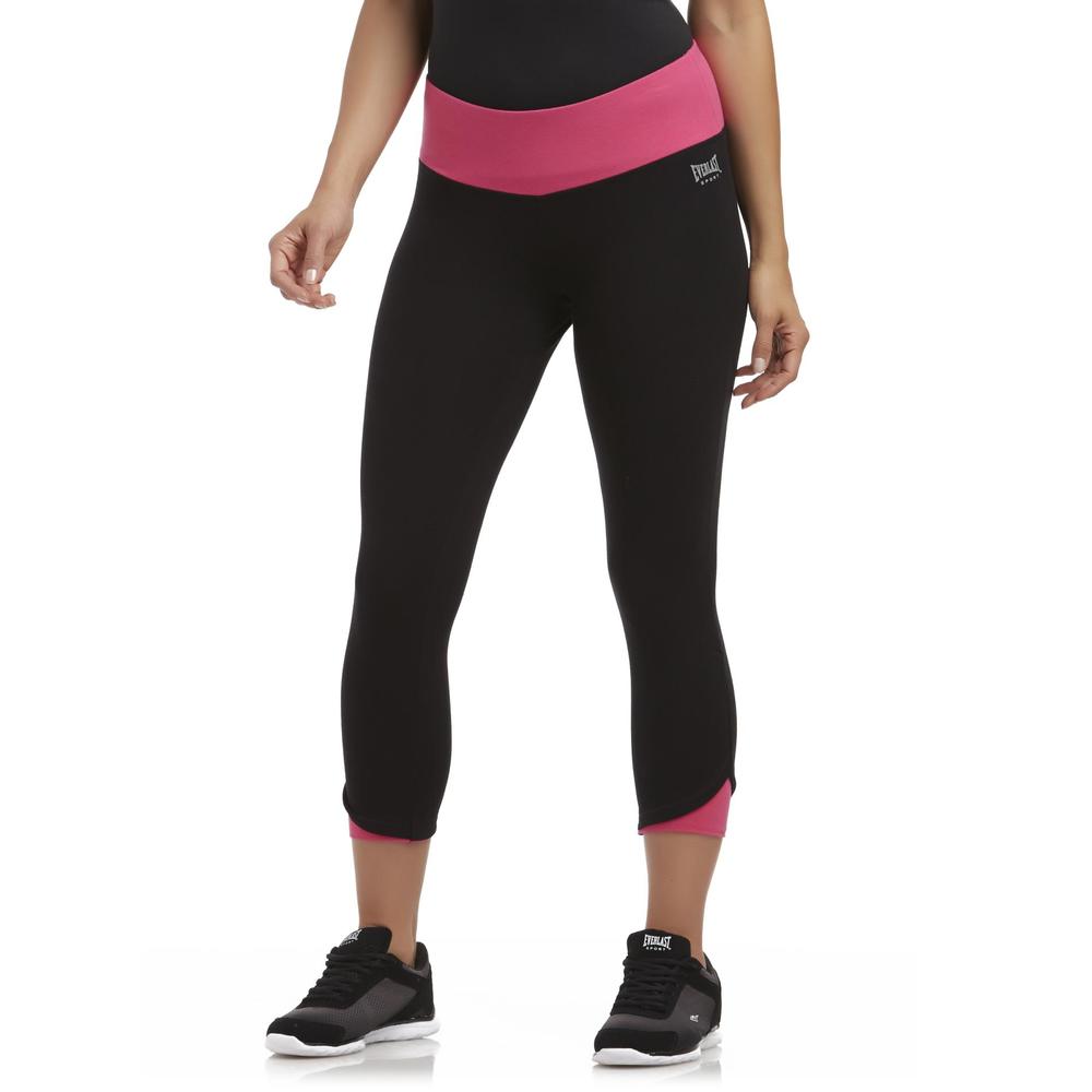 Everlast&reg; Sport Women's Body Fit Shirred Yoga Capris
